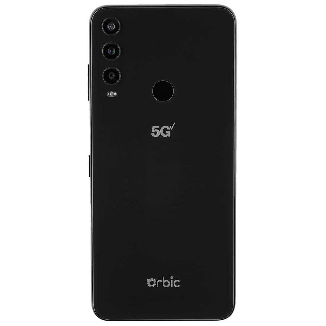 5G Smartphone 64GB 6GB 6.78" HD+ 48MP Triple Camera Black Y530