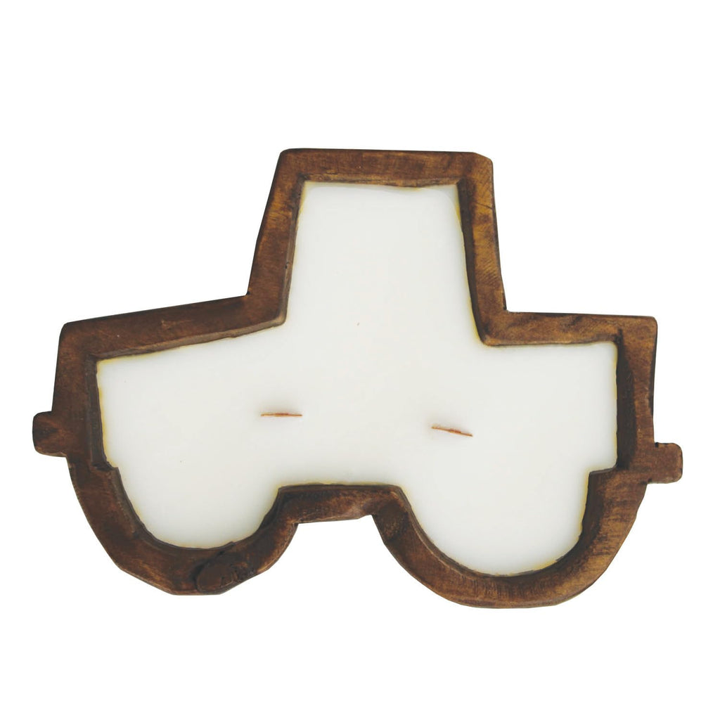 Tractor-Shaped Bread Bowl Candle X17517