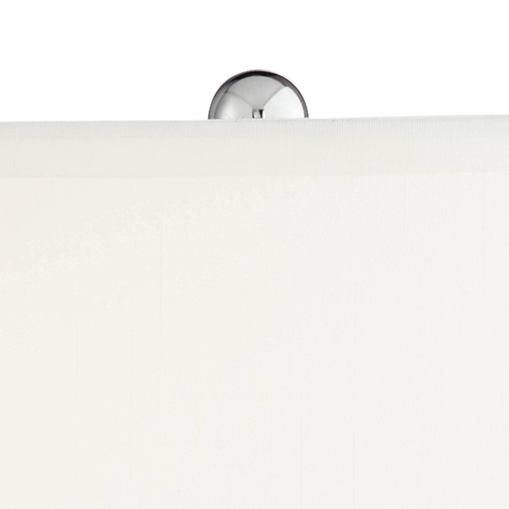 22" High Table Lamp Vase with Square White Marble Riser O64708