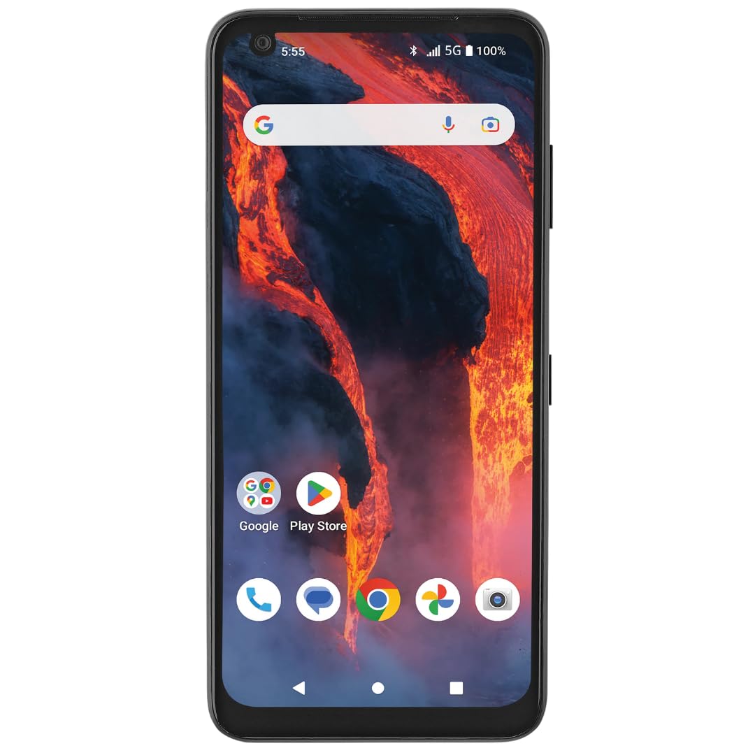 5G Smartphone 64GB 6GB 6.78" HD+ 48MP Triple Camera Black Y530