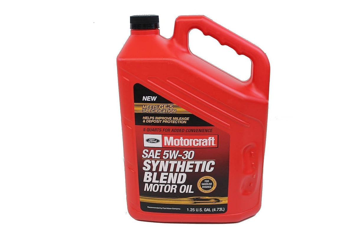 SAE 5W-30 Synthetic Blend Motor Oil 5 Quart Q826192