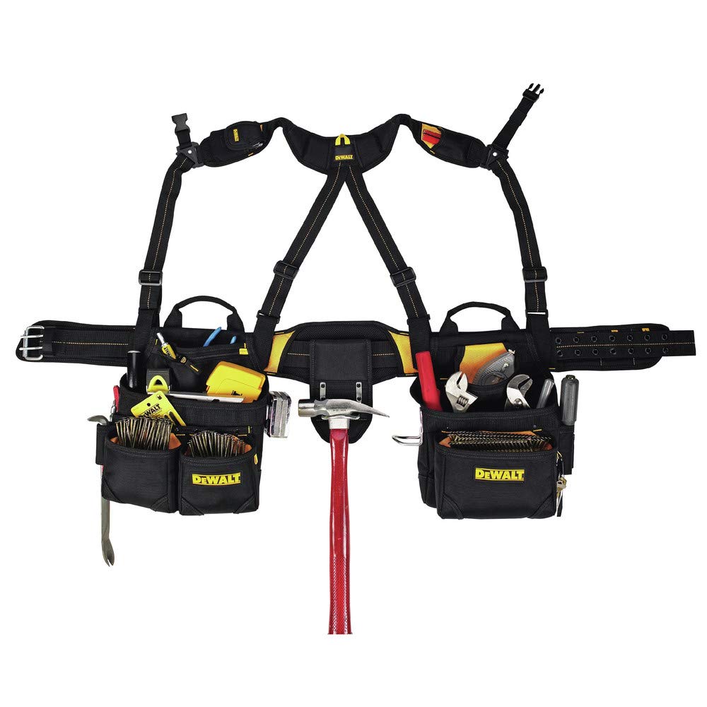 Black Tool Belt and Suspenders C813