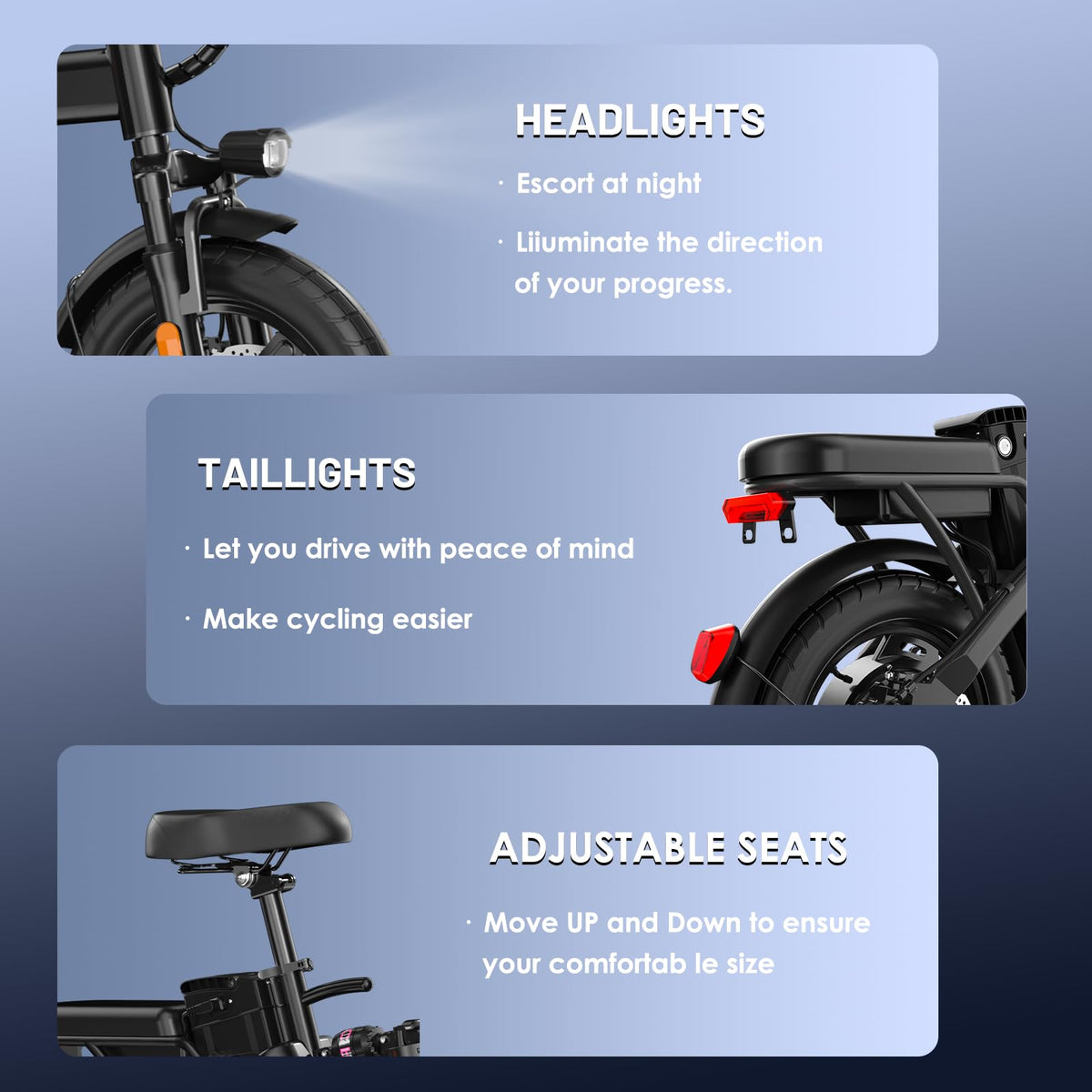 Foldable 14 Inch Electric Bike F295