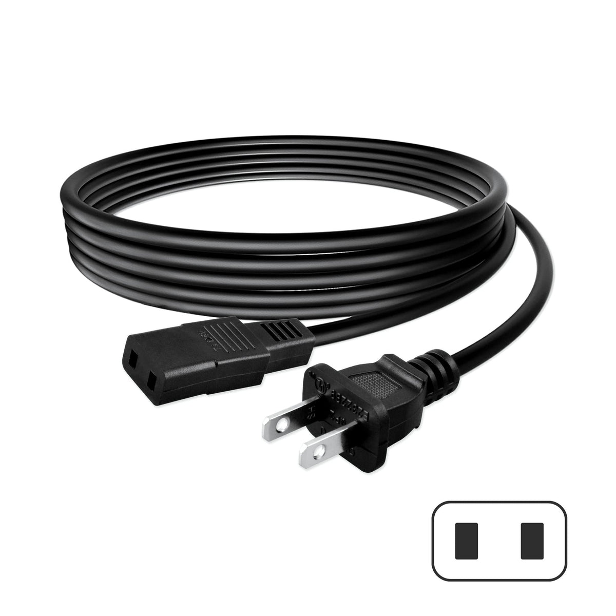 AC Power Cord Charging Cable 110V - 240V Household Cord T117
