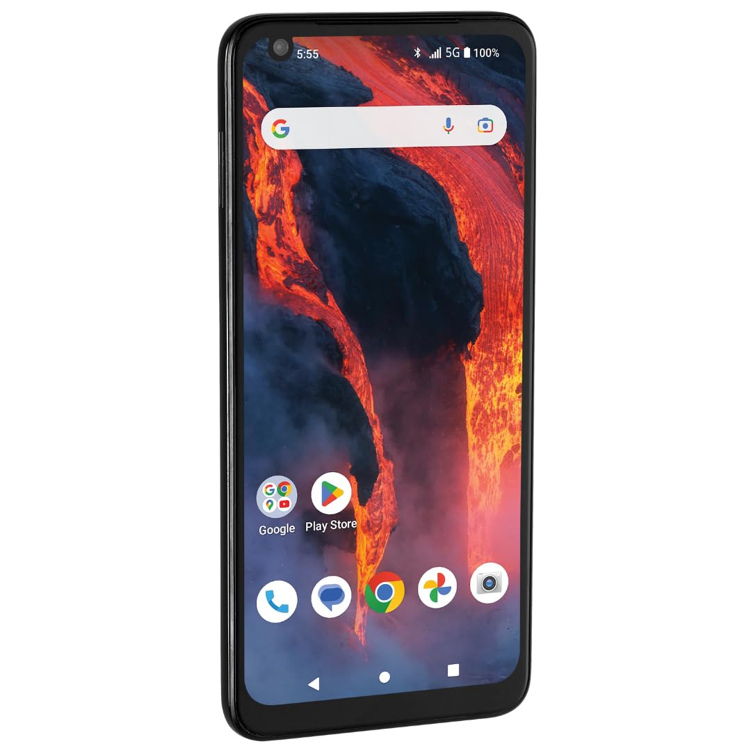 5G Smartphone 64GB 6GB 6.78" HD+ 48MP Triple Camera Black Y530