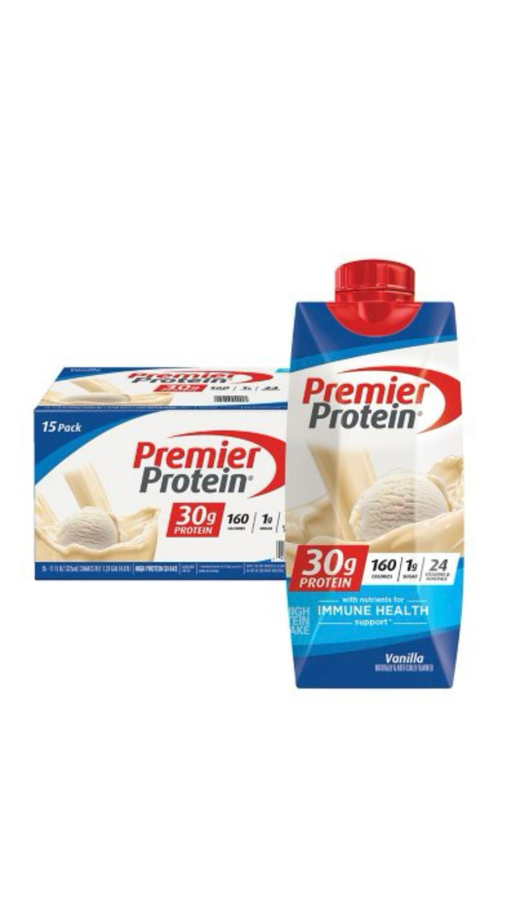 Vanilla Protein Shake 15 Count K15250