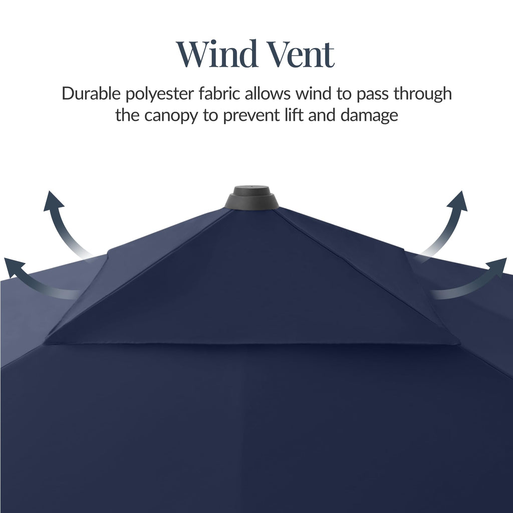 10x10ft Cantilever Patio Umbrella with 260 GSM Canopy and Aluminum Frame Z484003