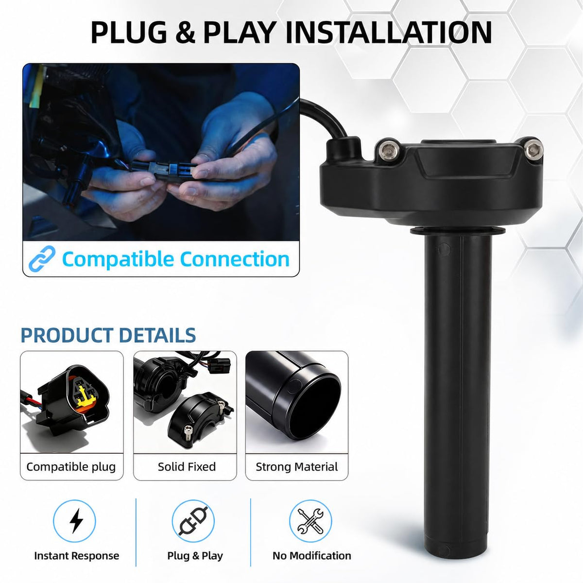 Electric Bike Twist Throttle C27202