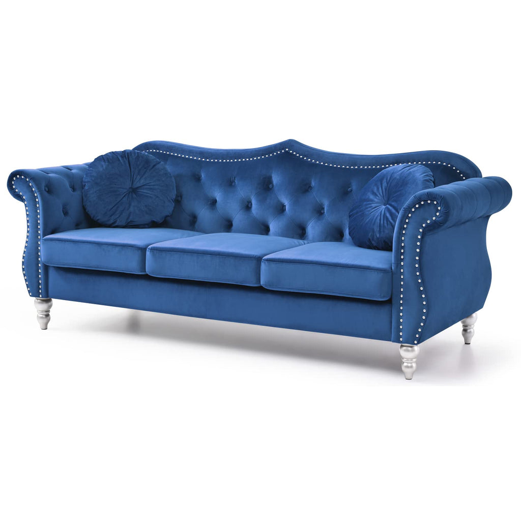 Velvet Sectional Sofa A23267