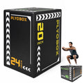 3-in-1 Non-Slip Foam Plyometric Jump Box P581381
