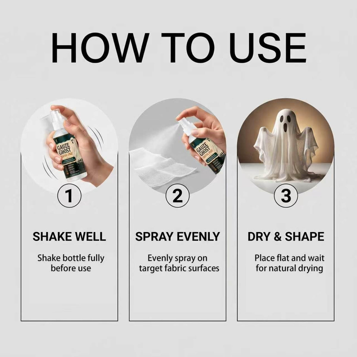 Fabric Stiffening Spray 100ml 6PCS D9059