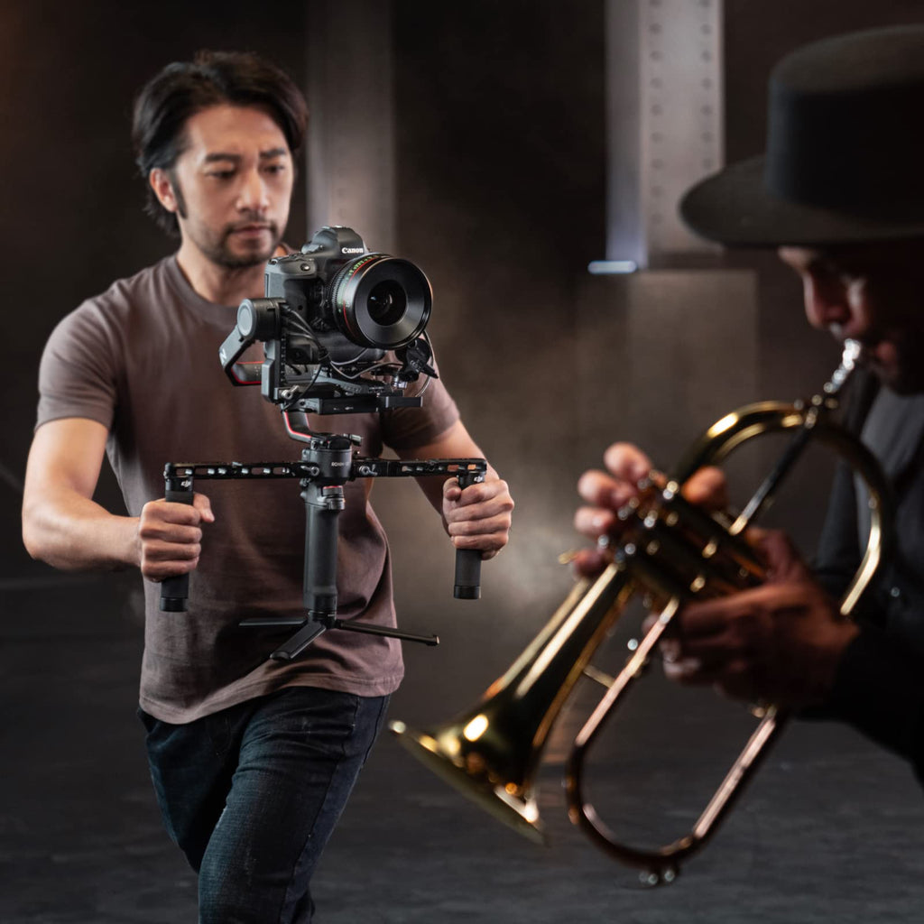 3-Axis Gimbal Stabilizer for DSLR and Mirrorless Cameras, Carbon Fiber, Black F276154