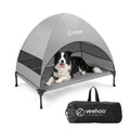 Elevated Outdoor Dog Bed with Canopy S788