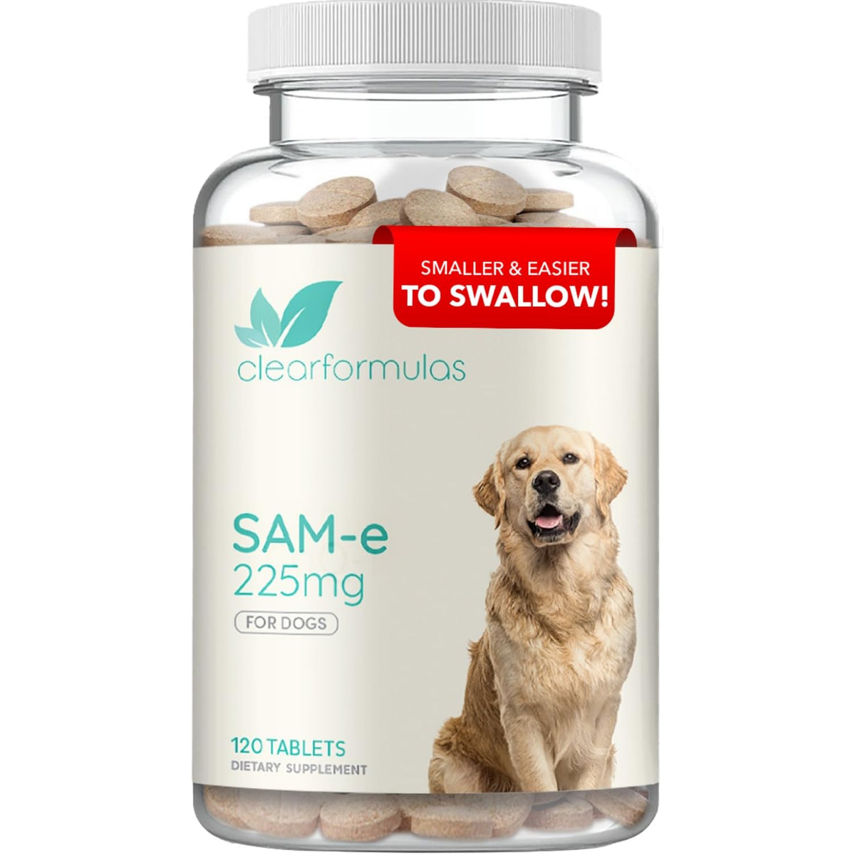Chewable SAM-e Liver Support Supplement for Dogs 225mg I353152