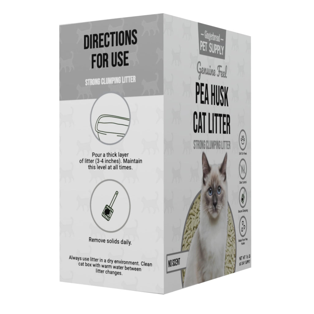 15 lbs Natural Unscented Cat Litter T74745