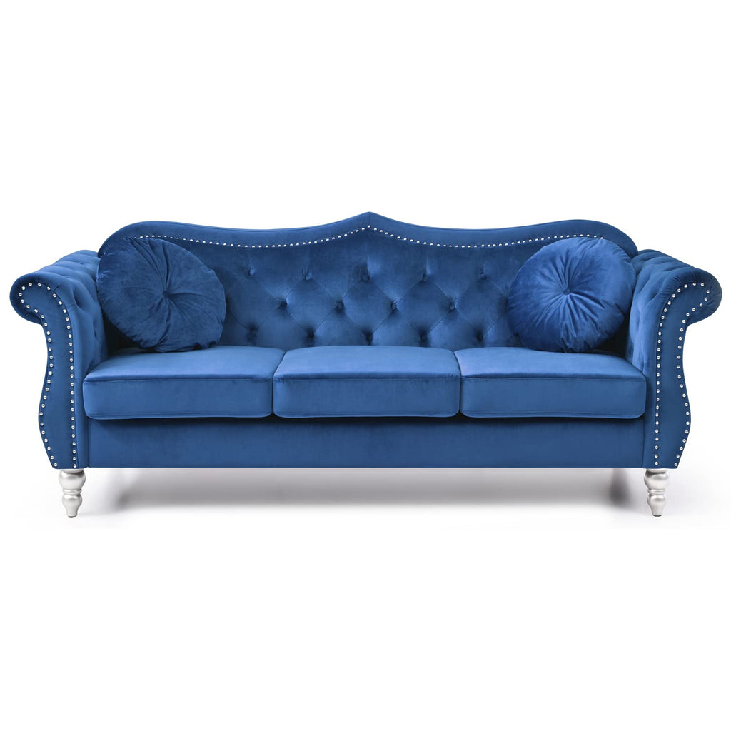 Velvet Sectional Sofa A23267