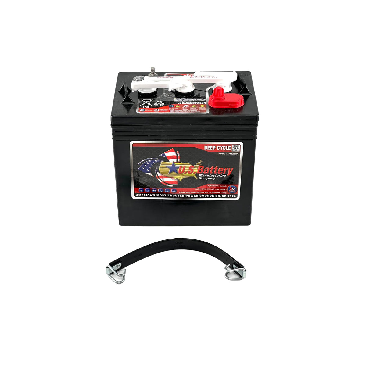 6V Deep Cycle Battery, Pack of 6 O88802