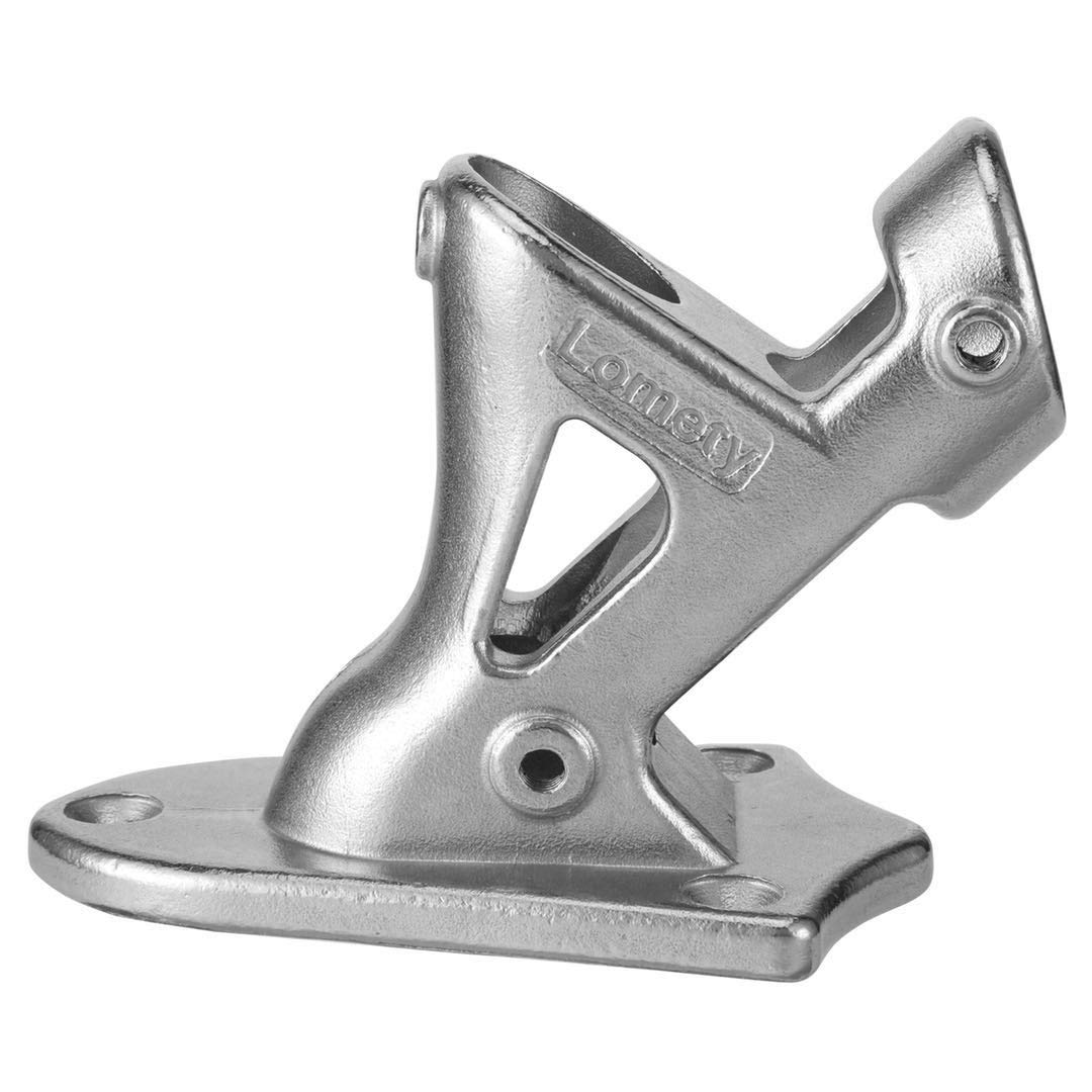 Stainless Steel Heavy Duty Flag Pole Holder Wall Mount Bracket 2 Positions I73252