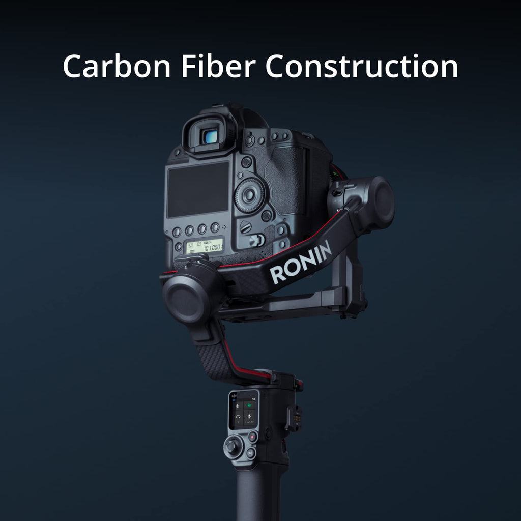 3-Axis Gimbal Stabilizer for DSLR and Mirrorless Cameras, Carbon Fiber, Black F276154
