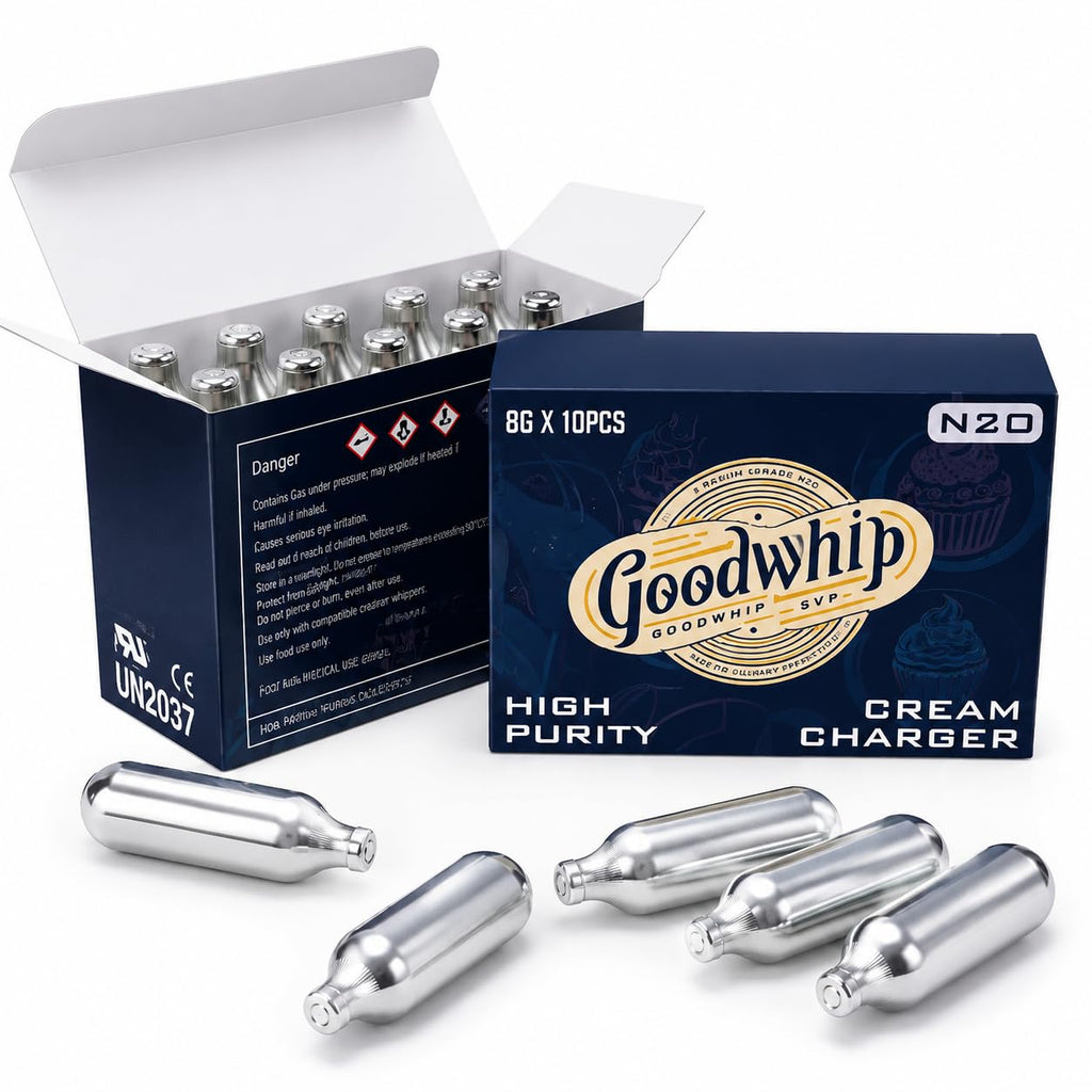 8g N2O Whipped Cream Chargers 10-Pack I60368