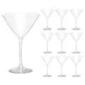 10 oz. Set of 10 Martini Glasses I494