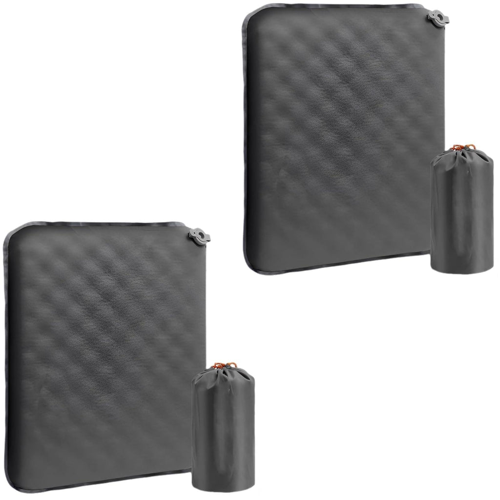 2 Pcs Inflatable Seat Cushion, Lightweight Nylon TPU, 16.9 x 13 in W8239