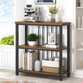 3 Tier Wood and Metal Bookshelf F659500