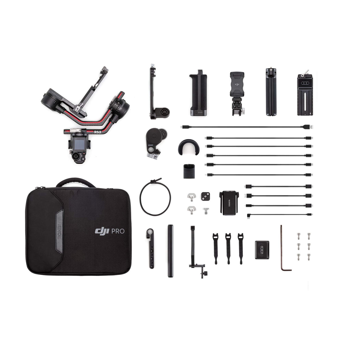 3-Axis Gimbal Stabilizer for DSLR and Mirrorless Cameras, Carbon Fiber, Black F276154