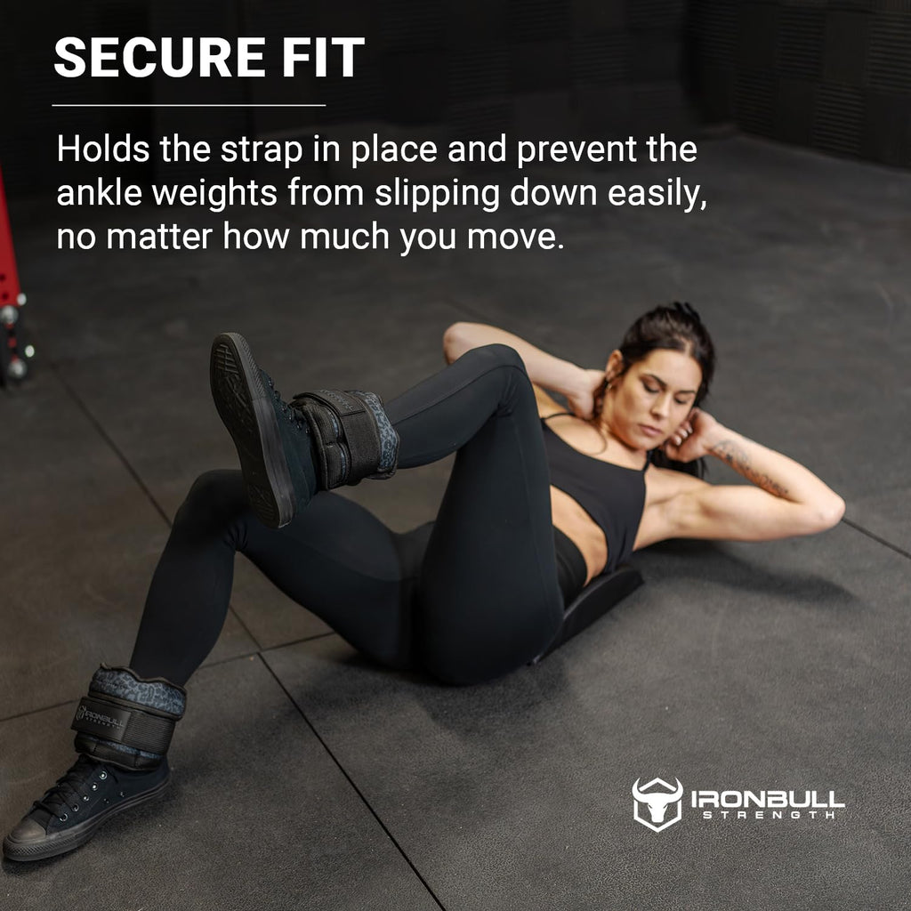 Adjustable Ankle Weights 10lbs/Pair with Straps G90009