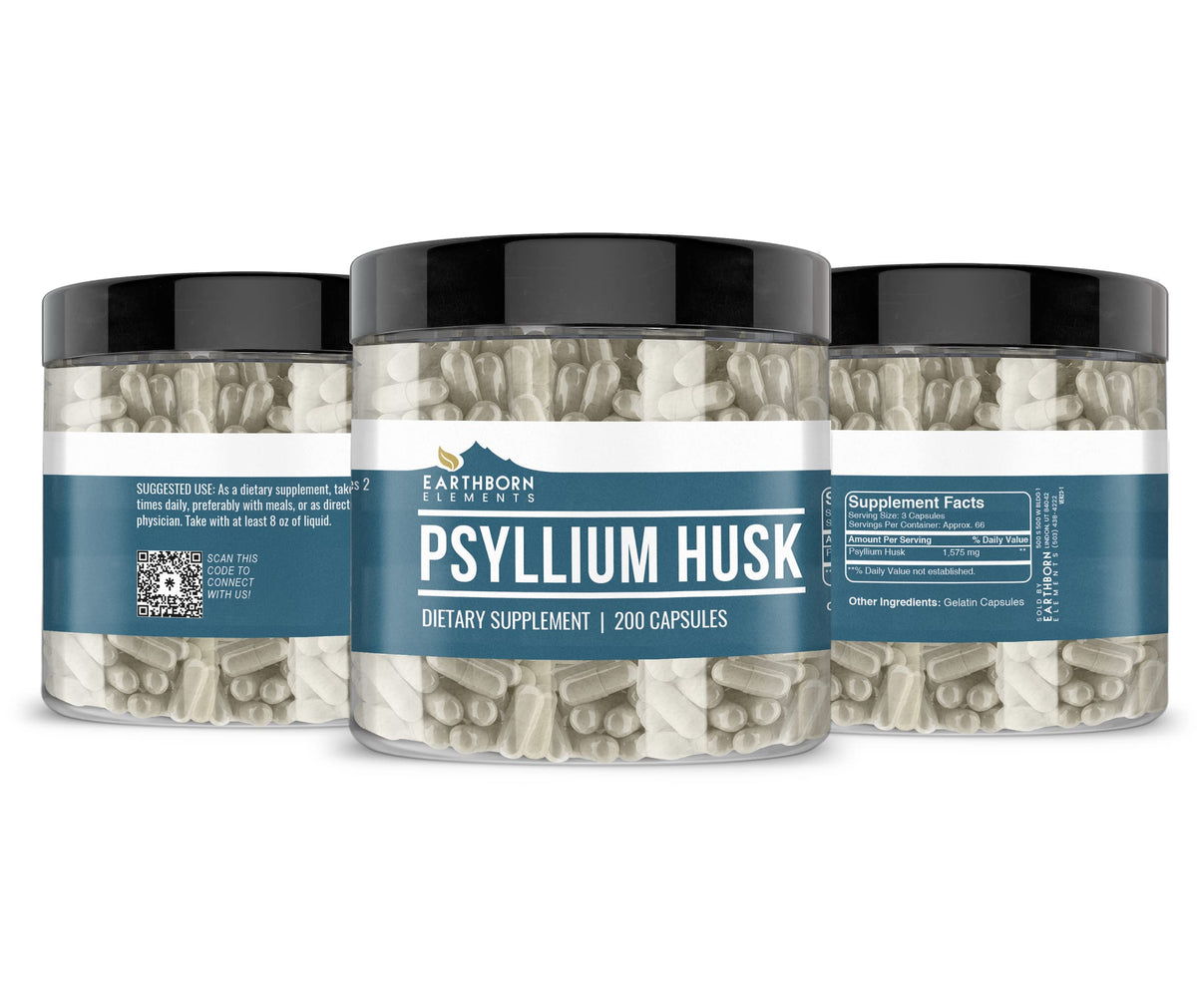 Psyllium Husk 200 Capsules V648955