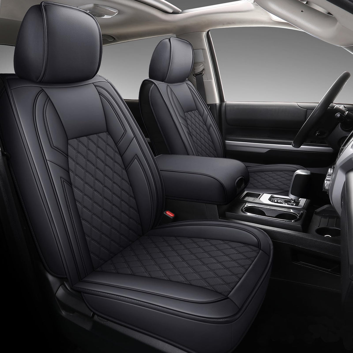 Leather Car Seat Covers Full Set C7008
