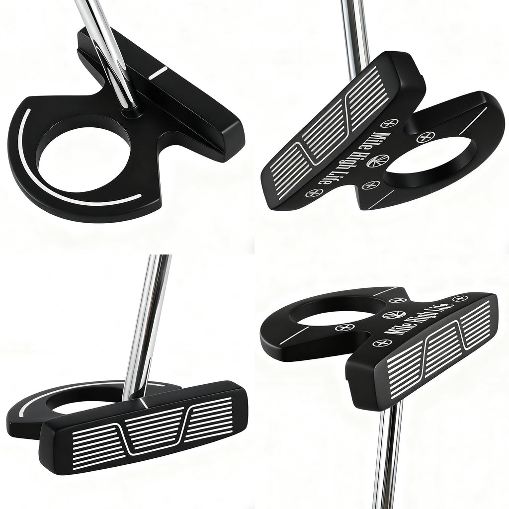 Right Handed Golf Putter with Grip and Aim Line V7809