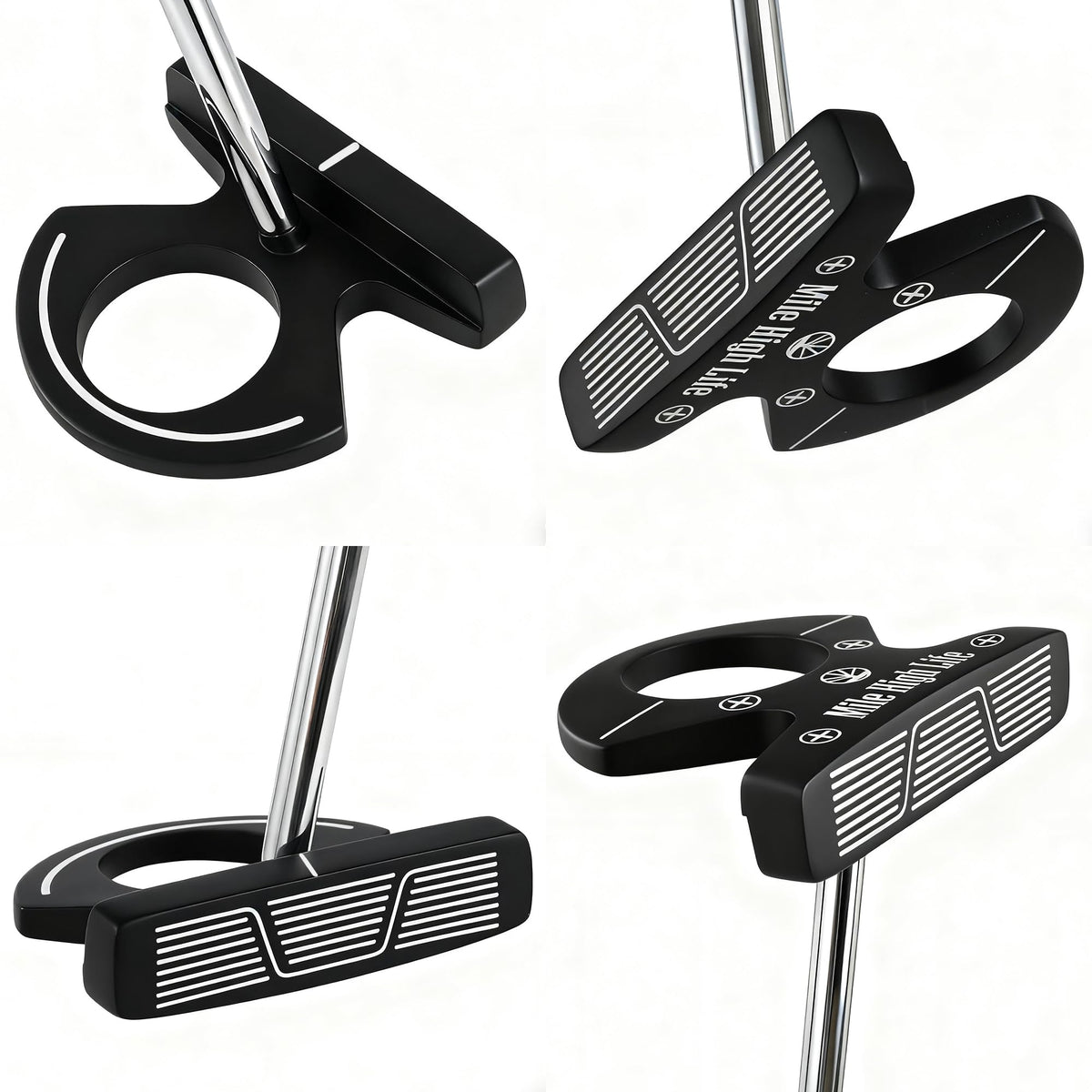 Right Handed Golf Putter with Grip and Aim Line V7809