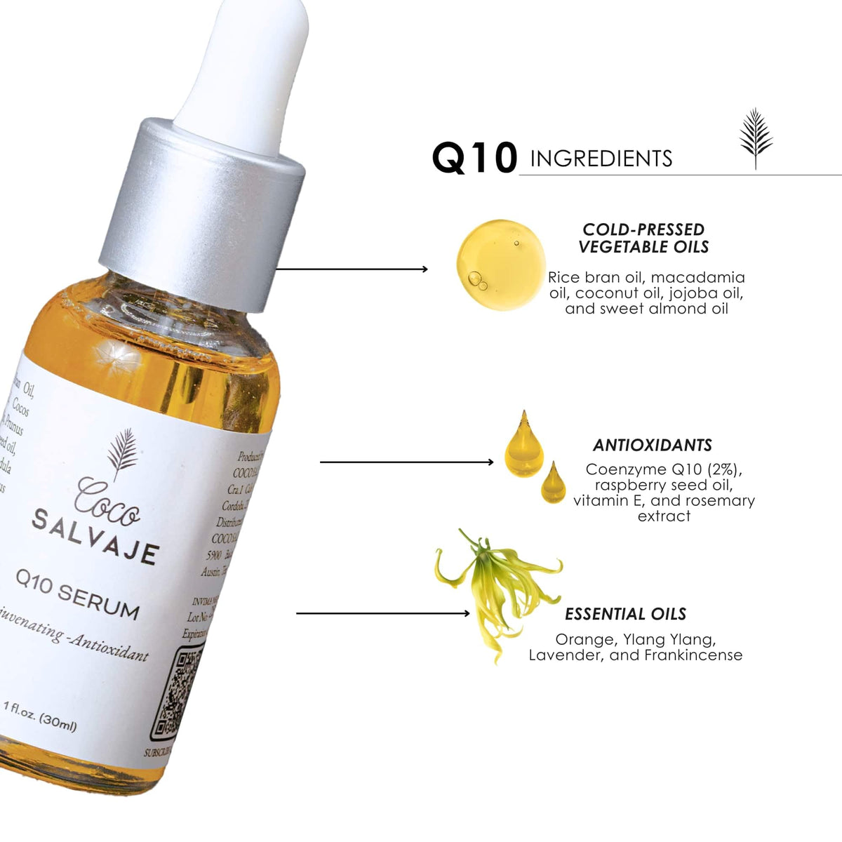 Q10 Facial Serum 1oz I1379