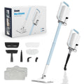 6 in1 Steam Mop Cleaner with 2 Modes, 2 Microfiber Pads, 400ML Removable Tank Z787507