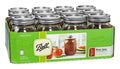 16 oz Regular Mouth Mason Jar with Lids and Bands (12 Units) S958059