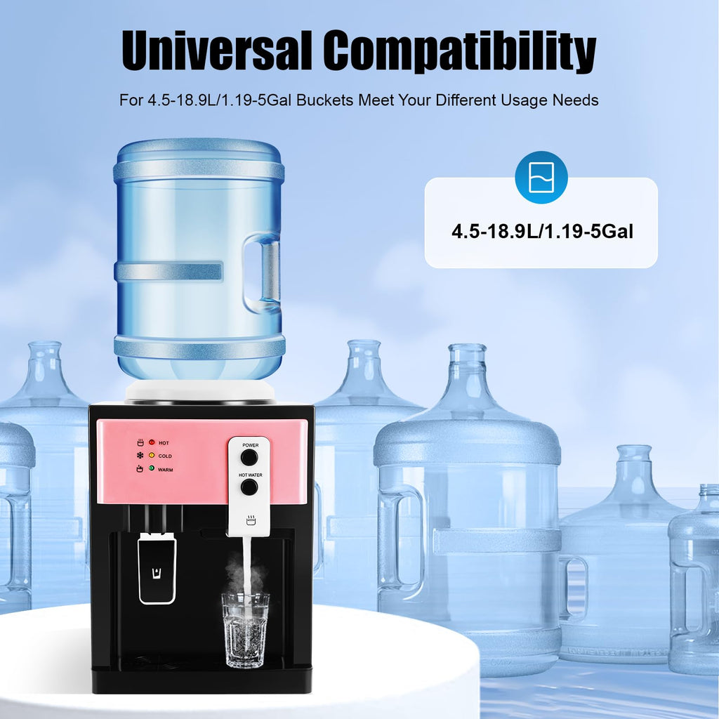 Top Loading Countertop Water Dispenser, 3 Temperature Setting O18140