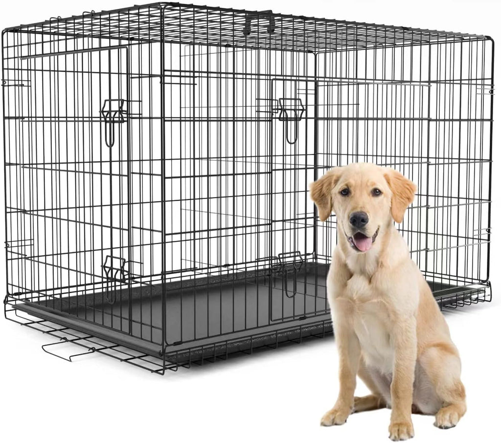 42” X-Large Heavy-Duty Dog Crate with Divider Panel N6213