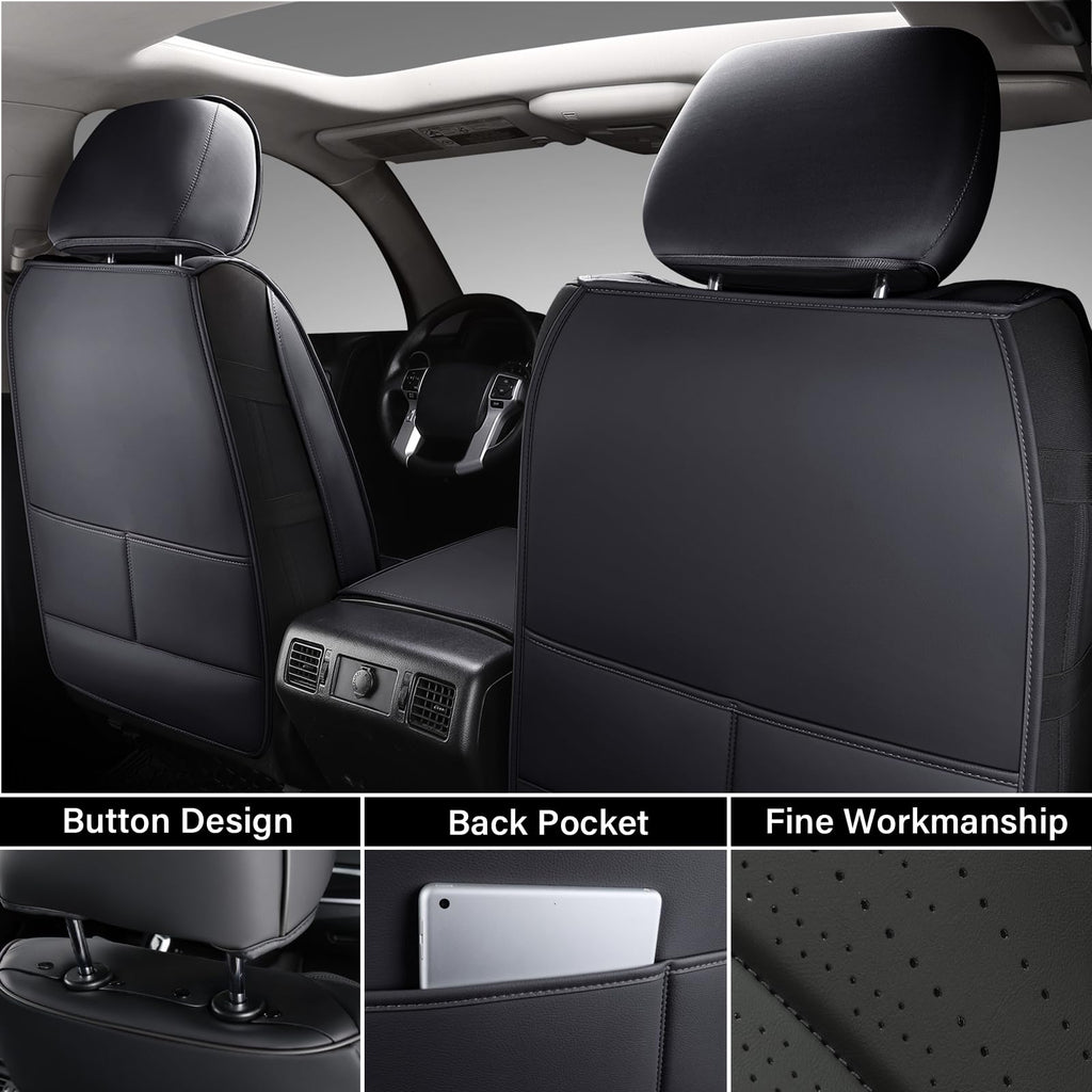 Leather Car Seat Covers Full Set C7008