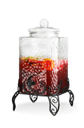 Glass Beverage Dispenser with Stand 2.5 Gal B409637