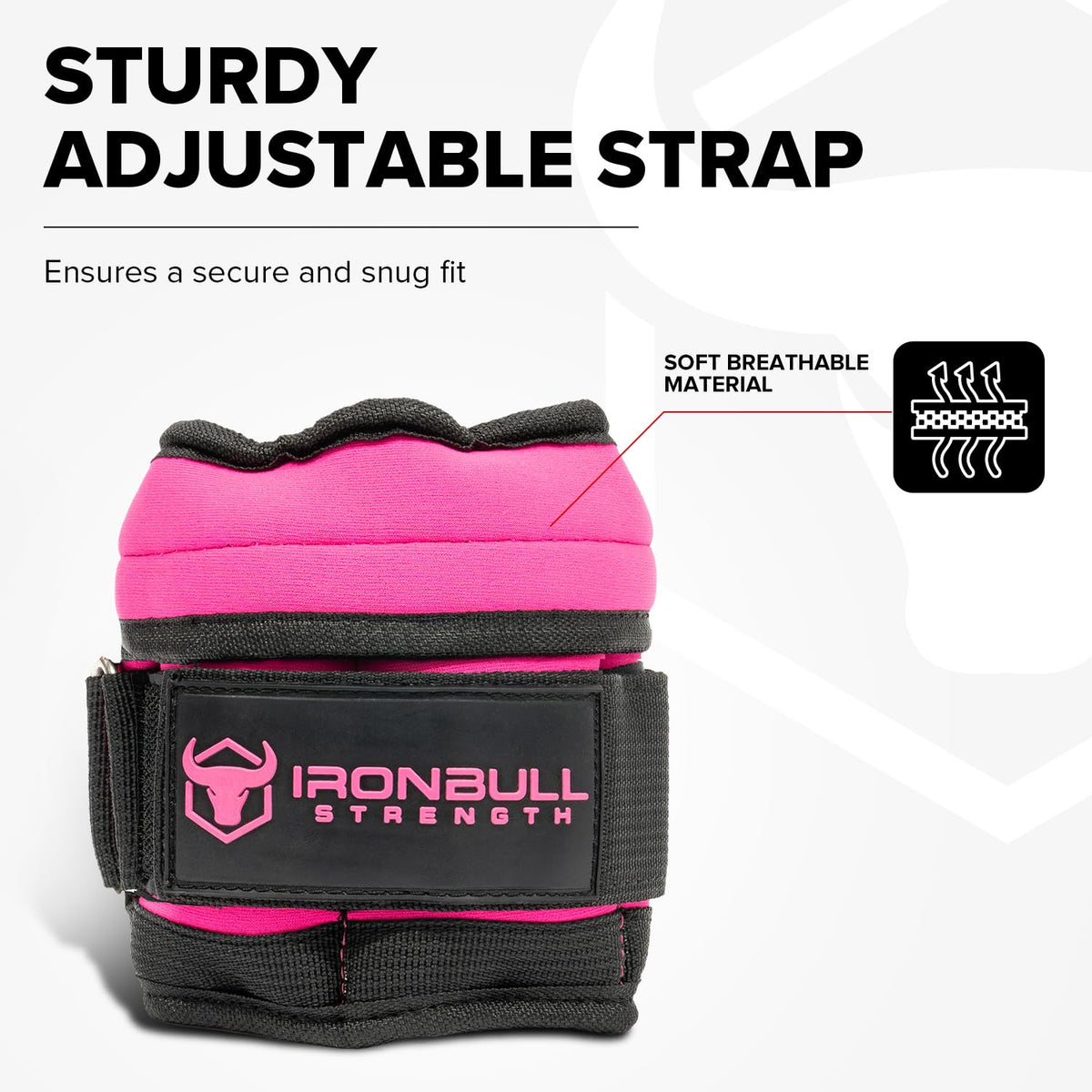 Adjustable Ankle Weights 10lbs/Pair with Straps G90009
