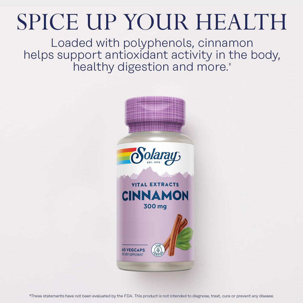 Cinnamon Extract 300 Mg 60 VegCaps R175
