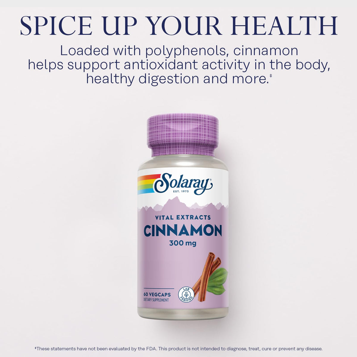 Cinnamon Extract 300 Mg 60 VegCaps R175