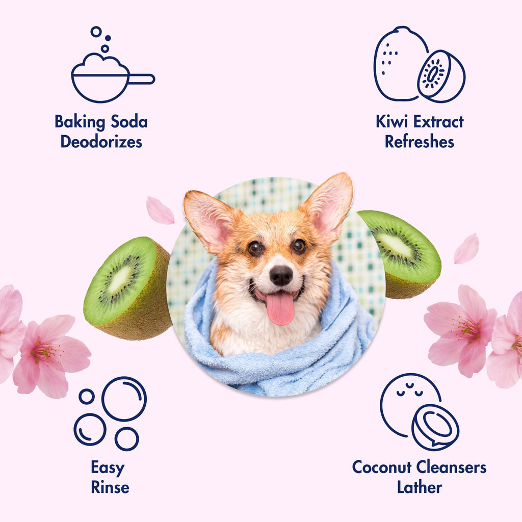 Deodorizing Dog Shampoo Kiwi Blossom 20 Fl Oz A71379