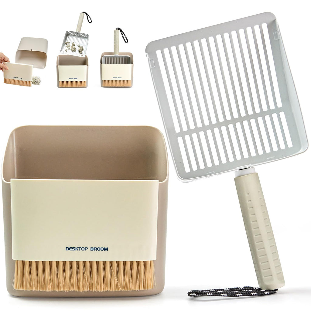 Stainless Steel Cat Litter Scoop with Holder W45491