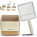 Stainless Steel Cat Litter Scoop with Holder W45491