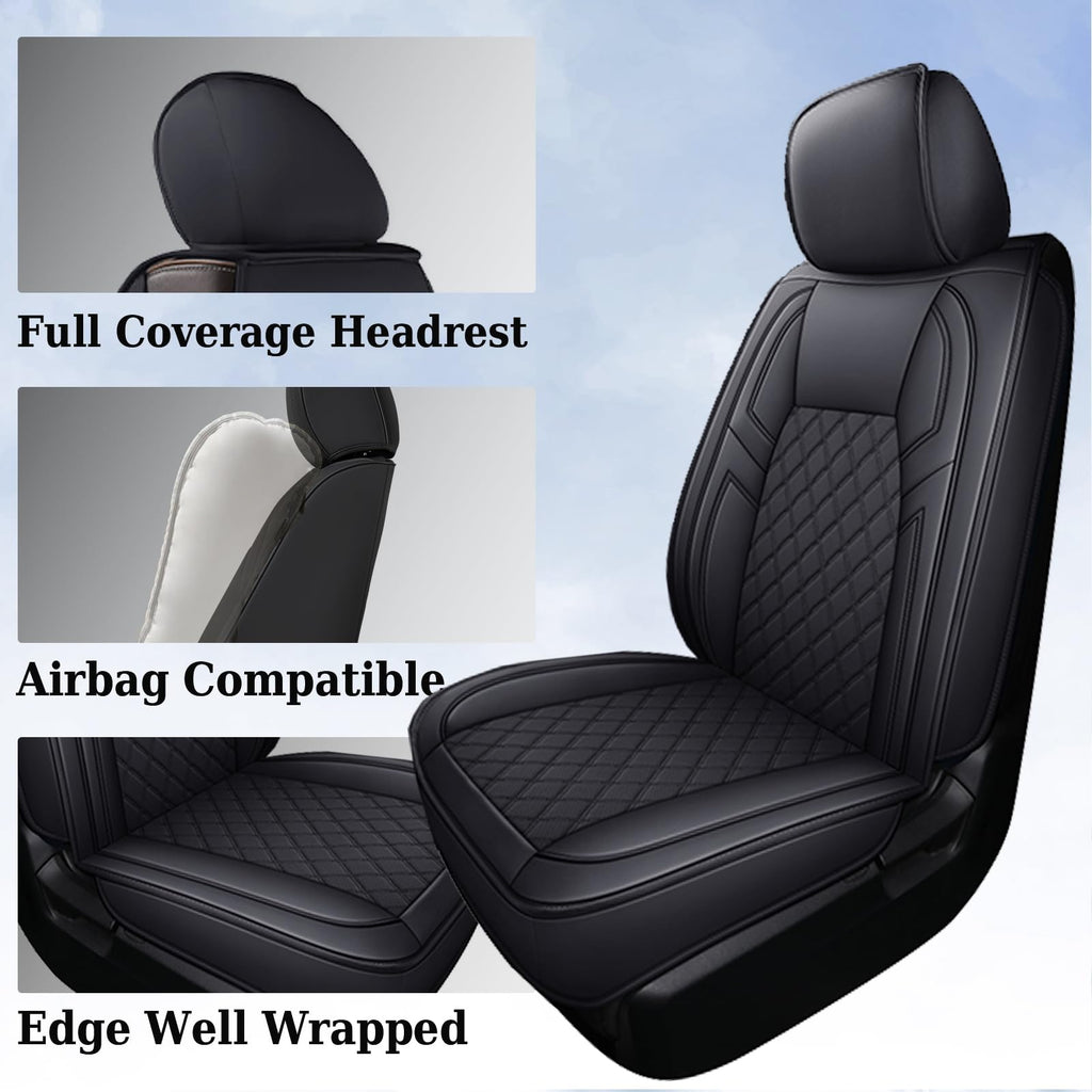 Leather Car Seat Covers Full Set C7008