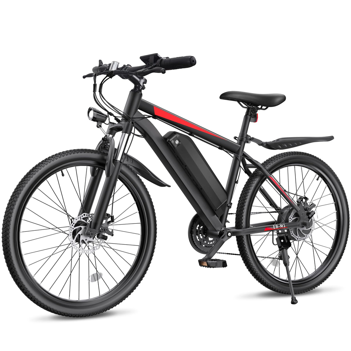 26" Electric Mountain Bike with 1000W Peak Motor K82417