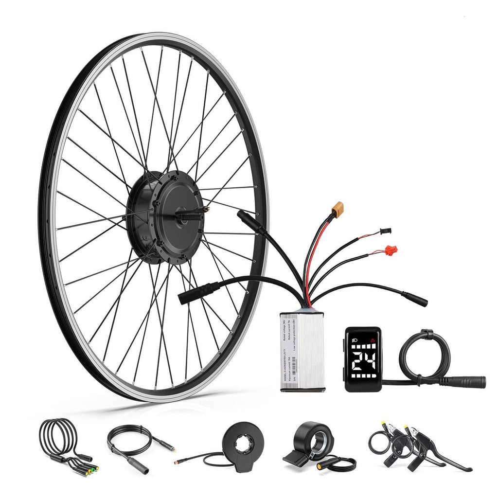 48V 500W Front Hub Motor Ebike Conversion Kit with Display A49026