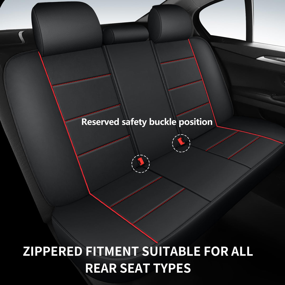 Waterproof Faux Leather Car Seat Cover C184808